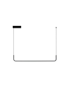 PIURA LE44815 Lampa wisząca LED minimalistyczna liniowa czarna