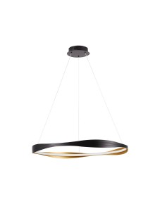 SATIPO LE44471 Lampa wisząca LED o falistym kształcie z pilotem