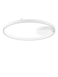 SULLANA LE44871 Lampa sufitowa LED o okrągłym kształcie z centralnie umieszczonym dyskiem światła Jasne i efektywne oświetlenie