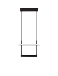 TIRAQUE LE44632 Lampa wisząca LED o owalnym kloszu i minimalistycznym designie