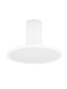 TOLATA LE44755 Lampa sufitowa LED okrągła minimalistyczna z cylindrycznym elementem