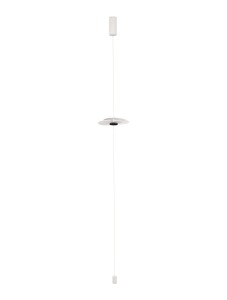 YACUIBA LE44737 Lampa podłogowa Elegancka podwieszana lampa o cylindrycznym i dyskowatym kształcie