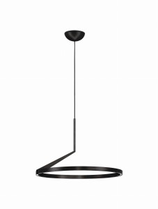 ZUDANEZ LE44777 Lampa wisząca LED o pierścieniowym kształcie Elegancka aluminiowa konstrukcja