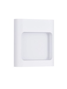 ARBIETO LE73787 Kinkiet zewnętrzny prostokątny aluminiowo-szklany o eleganckim designie