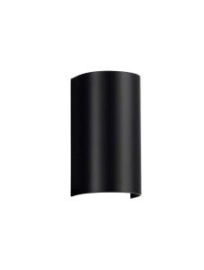 CULPINA LE73805 Kinkiet zewnętrzny Czarny Opływowy kształt Podwójne źródło światła Odporność na warunki atmosferyczne IP65