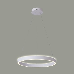 BRASCO Up Down lampa wisząca biała LED 80W 3000K / 4000K ściemnialna światło góra dół PND-56215D-080RPC-WH-3KS4K-TRDIMM