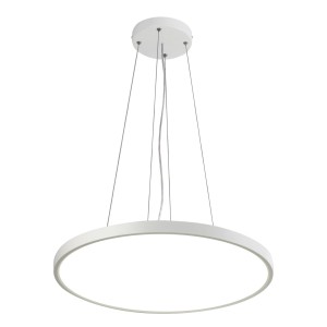 CALVI PND-35263-400R-32W-WH lampa wisząca biała fi 40cm LED 32W CCT