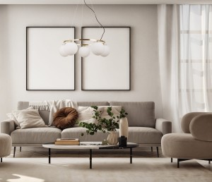 Larosa PND-33453-5-ABR lampa wisząca klosze białe na okręgu 5xE27 brąz antyczny