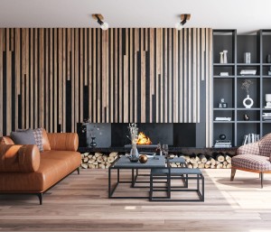 Molini SPL-2079-1 lampa ścienna sufitowa 1xE27 drewno z czarnym wykończeniem