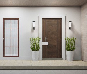 Paralel OWL-2613 kinkiet zewnętrzny czarny ze stożkowym białym kloszem IP54 1xE27