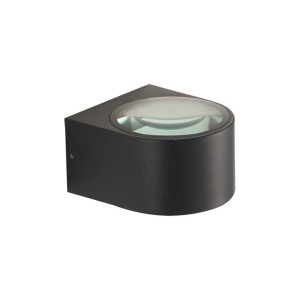 Pesaro OWL-8081-3K kinkiet zewnętrzny czarny IP54 LED 5W 3000K światło w dół