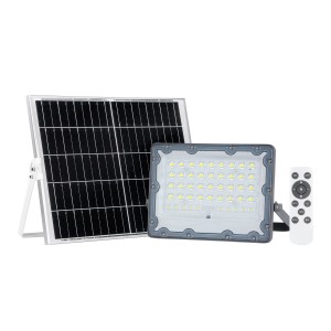 Tiara SLR-21387-100W naświetlacz LED z panelem solarnym IP65 913lm 4000K + pilot