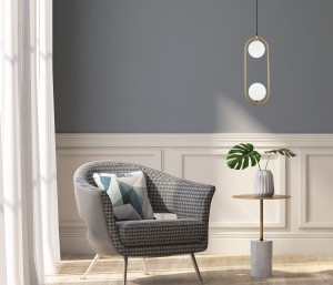 Lupus PND-3965-2-BRO nowoczesna lampa wisząca patyna klosze białe kule 2xG9