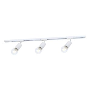 MARVI TR DOLORES zestaw biała szyna 1m + 3 spoty E27 ITALUX 922303-3-WH-SET