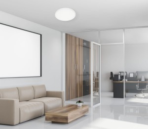 PELARO plafon okrągły biały 50cm LED 36W 3000K PLF-7001-500R-WH-3K