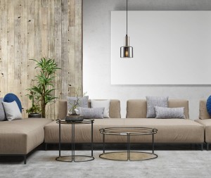 SANTIA PND-65342-1-SC+SG lampa wisząca czarna z satyną klosz dymiony 1xE27