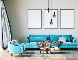 SANTIA PND-65342-3A-BK+SG lampa wisząca czarna klosze dymione 3xE27 kaskada