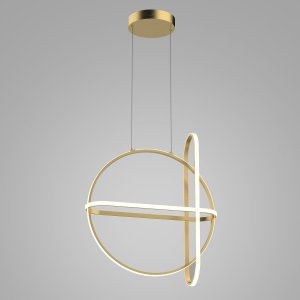 CERRILA nowoczesna lampa wisząca złota LED 48,6W 3000K PND-29772750-3A-GD