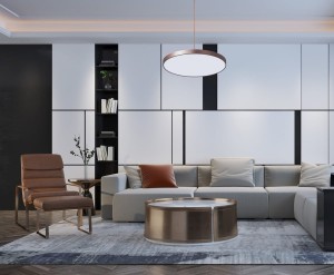 Orbital 5361-830RP-CO-3 lampa wisząca dysk 40cm kawowa otoczka LED 30W 3000K