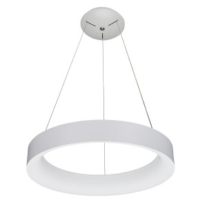 CHIARA LED 42W 3000K nowoczesna lampa wisząca okrągła biała 3945-842RP-WH-3