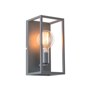SIGALO kinkiet loftowy szara ramka 1xE27 MB-BR4366-W1 GR