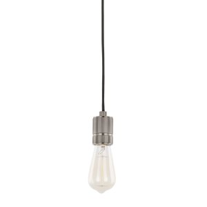 CASA lampa wisząca ozdobna oprawka ciemny metal 1xE27 DS-M-010 MATT BLACK