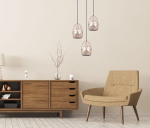 HARLEY lampa wisząca kaskada złoto szampańskie 3xE27 MDM-3480/3A GD