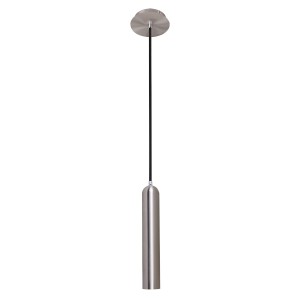 ATHAN FH31141-BJ-SN lampa wisząca tuba satynowa 1xGU10