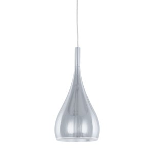 ANON lampa wisząca chrom kształt tykwy 1xE27 MA01986C-001 CH