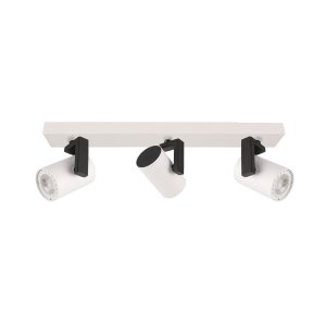 MOLA lampa sufitowa kinkiet biało-czarny 3xGU10 SPL-2846-3 WH