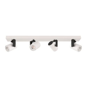 MOLA lampa sufitowa biało-czarny 4xGU10 SPL-2846-4 WH