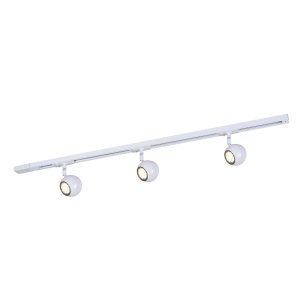 MARVI TR BLAKE zestaw biała szyna 1m + 3 spoty GU10 ITALUX 920303-3-WH-SET