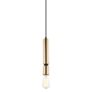 TORLA lampa wisząca oprawka 1xE27 mosiądz / czarny PEN-5041-1-BKBR