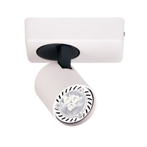 ELVIRA spot biało-czarny 1xGU10 regulowany SPL-3142A-1-WH