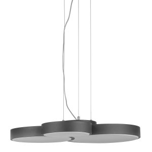 LARISSA lampa wisząca nowoczesna czarna LED 63W 3000K AD14031-3A BL
