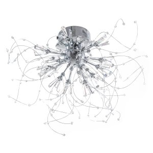 LUCIOLA lampa sufitowa druciki z kryształkami 15xG4 MX51108-15A