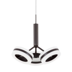 METIS nowoczesna lampa wisząca brązowa LED 14,4W 3000K AD16002-3A COFFEE