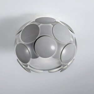 SANTINA GR plafon 31cm szary z prześwitami 1xE27 C0317-01S-U1GM