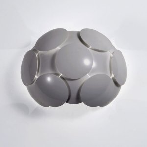 SANTINA GR kinkiet szary z prześwitami 1xE27 W0317-01A-U1GM