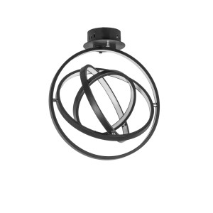 Tryton AX16020-4A BL lampa sufitowa czarna LED 29W 3000K regulowane obręcze