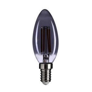 Żarówka LED E14 4W B35 2200K Dimm Smoke filament świeczka 130lm ITALUX 552-B35-DIM-SM