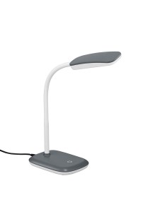 BOA R52431187  lampa biurkowa tytanowo-biała LED 3,5W ściemnianie dotykowe