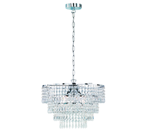 ORIENT R13473006 lampa wisząca fi 42cm z akrylowymi kryształkami 3xE14