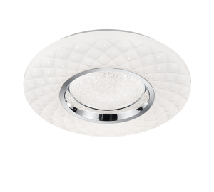 MAGNOLIA R62720101 plafon LED 21W CCT z chromem pilot w zestawie