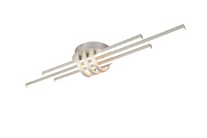CINTO R67873107 lampa ścienna sufitowa nikiel mat LED 20W 3000K