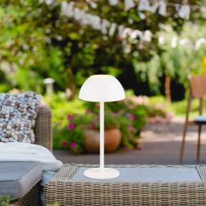 RICARDO R54106131 mobilna lampa stołowa biała LED 1,7W IP54 ładowanie USB-C 