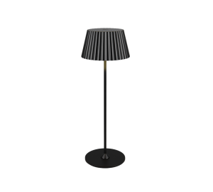 SUAREZ R57706132 mobilna lampa stołowa czarna IP44 LED 1,5W stacja ładująca lub USB-C