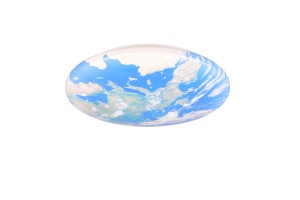 TERRA R67471100 plafon LED 15W IP44 klosz z nadrukiem kuli ziemskiej