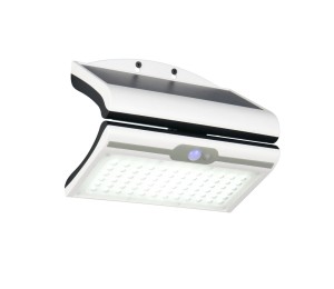 MACAPA R23066101 biały kinkiet solarny LED 5W z czujnikiem