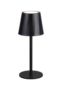 DIAZ R55961132 lampka stolikowa czarna LED 1,6W CCT ładowanie  przez USB-C